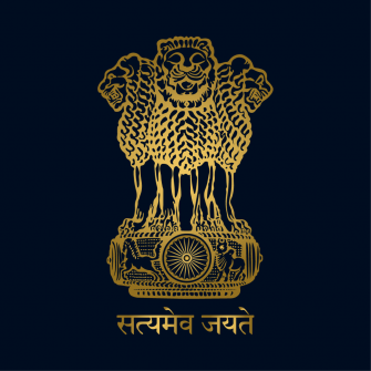 India Passport National Emblem of India Background