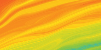 Colorful fluid waves background