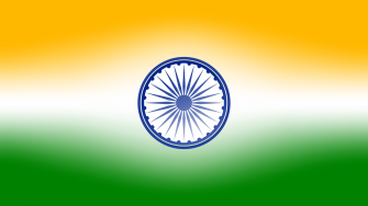 illustration of tricolor Happy independence Day of india background