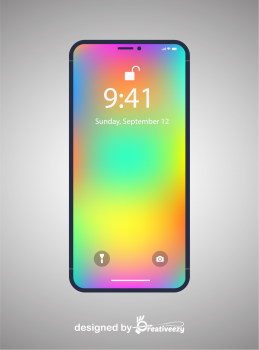 Colorful Gradient mobile wallpaper background