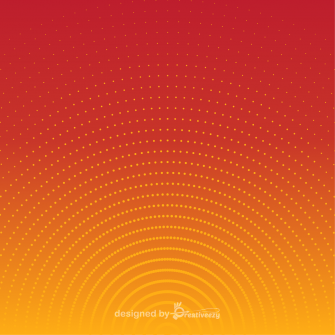 Dotted Rays Sunburst Background Free Vector