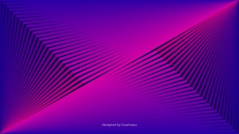 Abstract blue pink neon gradient stripes Background Free Vector