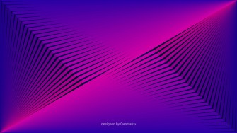 Abstract blue pink neon gradient stripes Background Free Vector