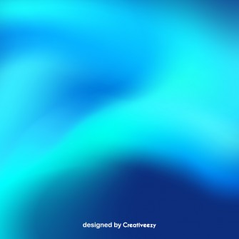 Abstract Soft Sea Blue gradient blurred mesh gradient background free vector
